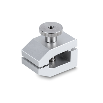 Bredkæbe klemme (1 stk) Spænder fra 0 til 6 mm, 0 til 500 N, M6