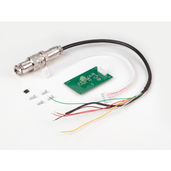 Verification kompatibel stik rustfrit, RAL 9002