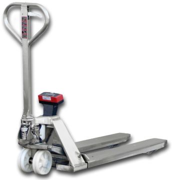 Palleløfter med vægte RAVAS 1100 INOX - rustfrit stål